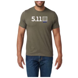 Футболка Greece Fill SS Tee 5.11 Ranger Green